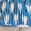 Blue and White Ikat Lampshade - RhoolLamp ShadesRhoolBlue and White Ikat Lampshade