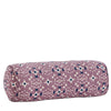 Bolster Cushion - Dusty lilac, off white, dark blue - RhoolCushionMadam StoltzBolster Cushion - Dusty lilac, off white, dark blue