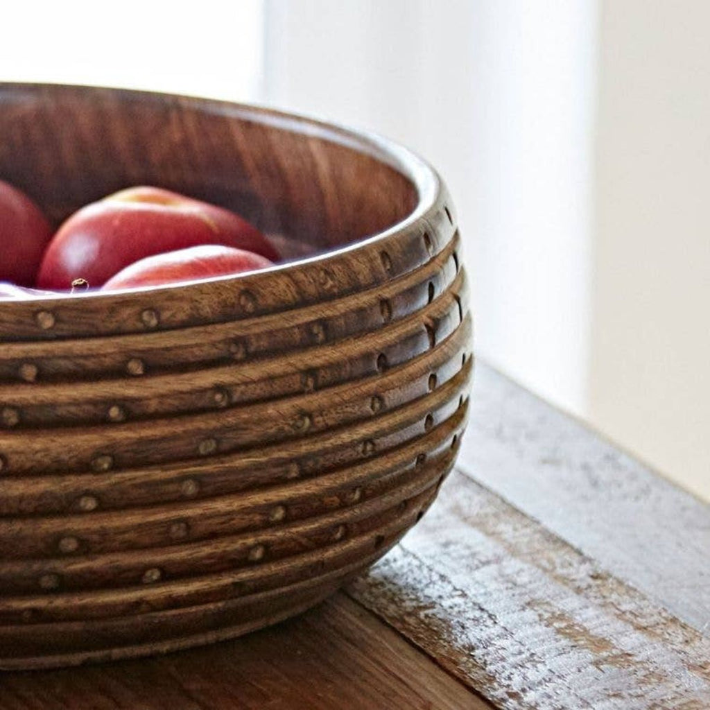 Carved Mango Wood Bowl - RhoolBowlRhoolCarved Mango Wood Bowl