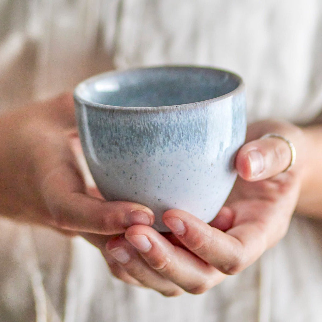 Ceramic Beaker - Blue - RhoolMugBloomingvilleCeramic Beaker - Blue