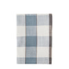 Checked Tea Towel - Dusty Blue - RhoolTea TowelsMadam StoltzChecked Tea Towel - Dusty Blue