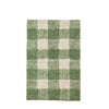 Checked Tufted Bath Mat - Light green - RhoolBath MattMadam StoltzChecked Tufted Bath Mat - Light green