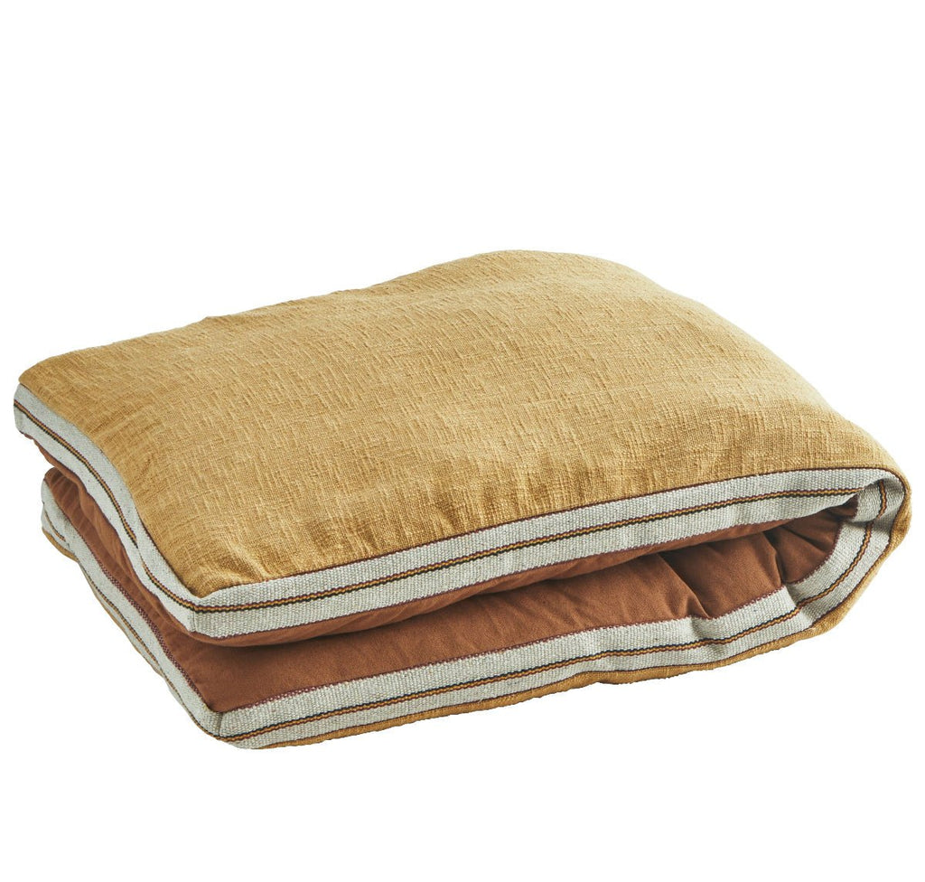 Cotton Bench Mattress - Mustard - RhoolMattressMadam StoltzCotton Bench Mattress - Mustard