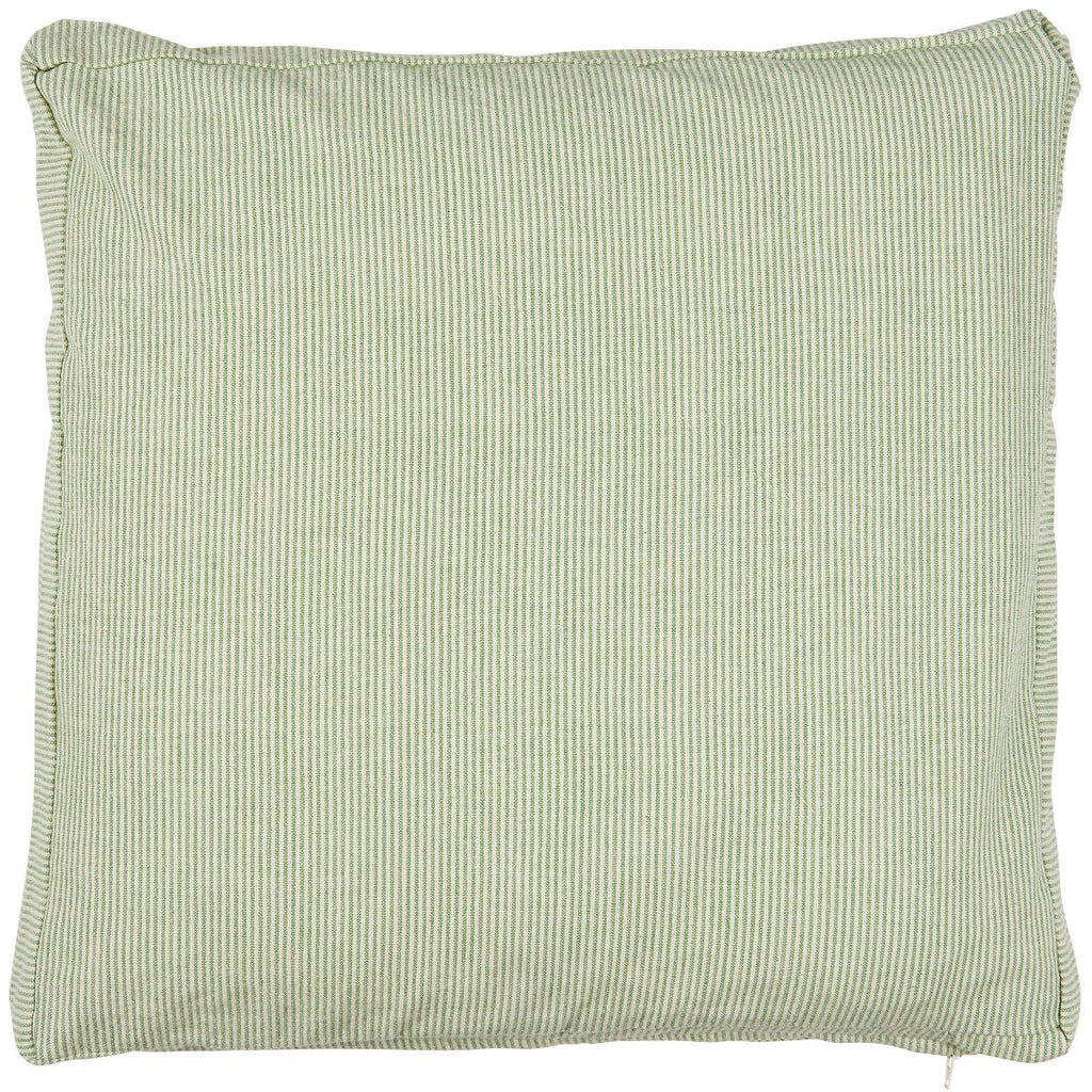 Cotton Box Cushion - Green Stripe - RhoolCushionIB LaursenCotton Box Cushion - Green Stripe