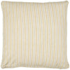 Cotton Box Cushion - Yellow Stripe - RhoolCushionIB LaursenCotton Box Cushion - Yellow Stripe