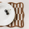 Cotton Placemat - Camel Checkerboard Set of 2 - RhoolPlacematTBCoCotton Placemat - Camel Checkerboard Set of 2