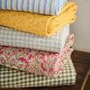 Cotton Quilt - Green Checked - RhoolQuiltIB LaursenCotton Quilt - Green Checked