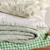 Cotton Quilt - Green Stripe - RhoolQuiltIB LaursenCotton Quilt - Green Stripe