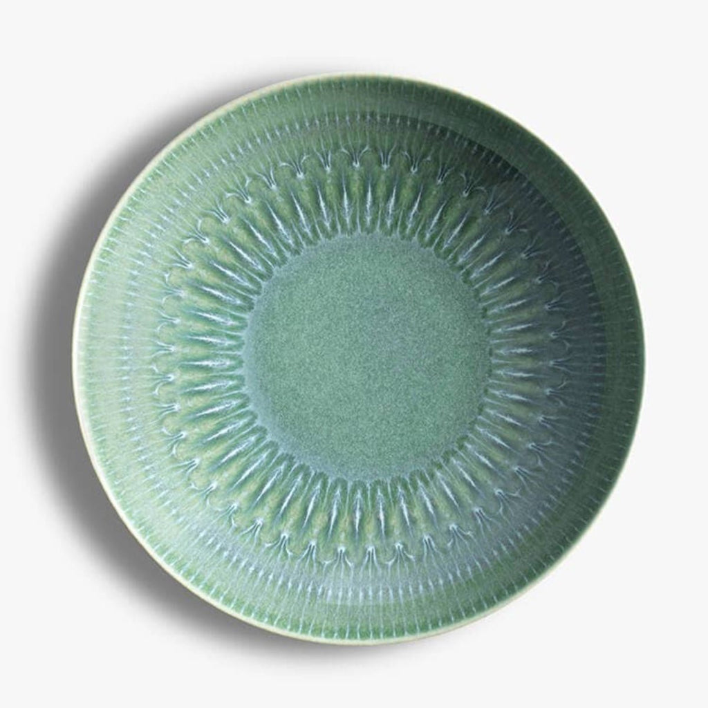 Green Ceramic Pasta Bowl - RhoolTablewareRhoolGreen Ceramic Pasta Bowl