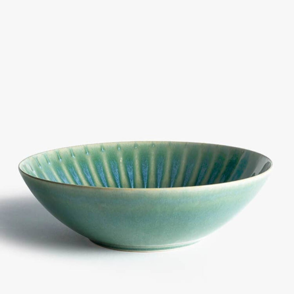 Green Ceramic Salad/Serving Bowl - RhoolTablewareRhoolGreen Ceramic Salad/Serving Bowl