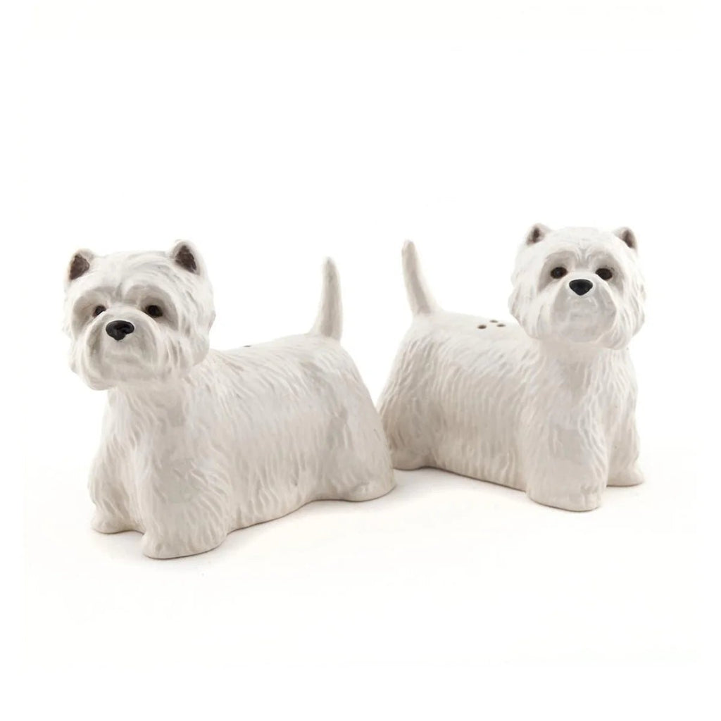 Hand Painted Salt and Pepper Set - Westie - RhoolSalt and Pepper ShakerQuailHand Painted Salt and Pepper Set - Westie