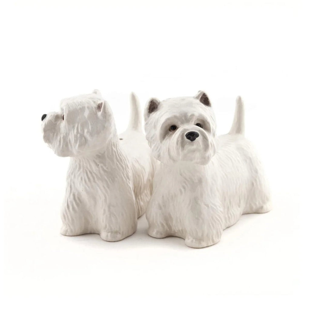 Hand Painted Salt and Pepper Set - Westie - RhoolSalt and Pepper ShakerQuailHand Painted Salt and Pepper Set - Westie