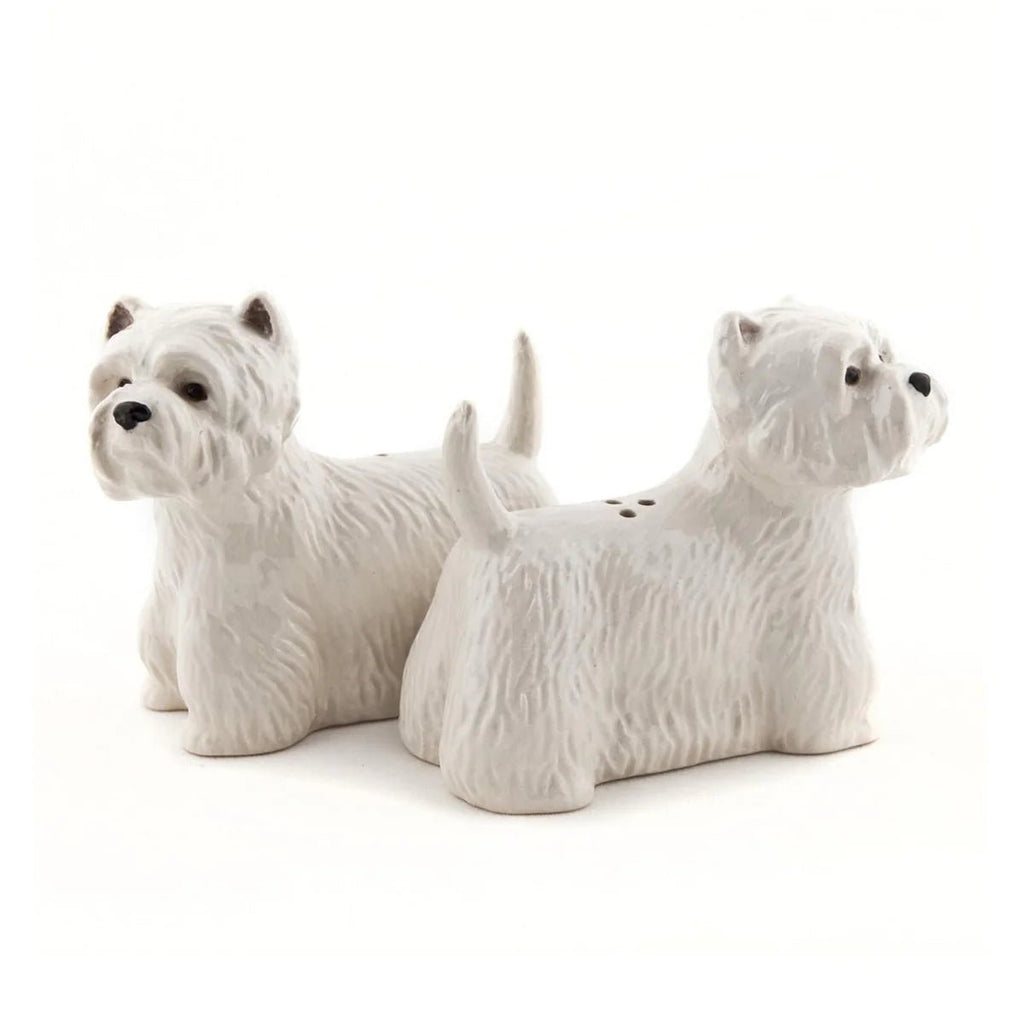 Hand Painted Salt and Pepper Set - Westie - RhoolSalt and Pepper ShakerQuailHand Painted Salt and Pepper Set - Westie