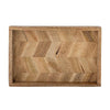 Herringbone Mango Wood Tray - RhoolTrayBloomingvilleHerringbone Mango Wood Tray