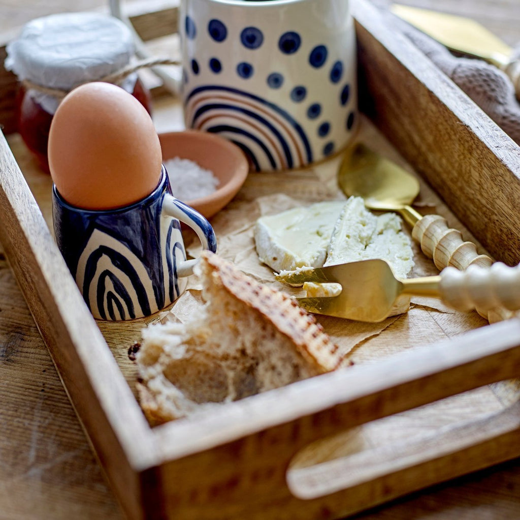 Herringbone Mango Wood Tray - RhoolTrayBloomingvilleHerringbone Mango Wood Tray