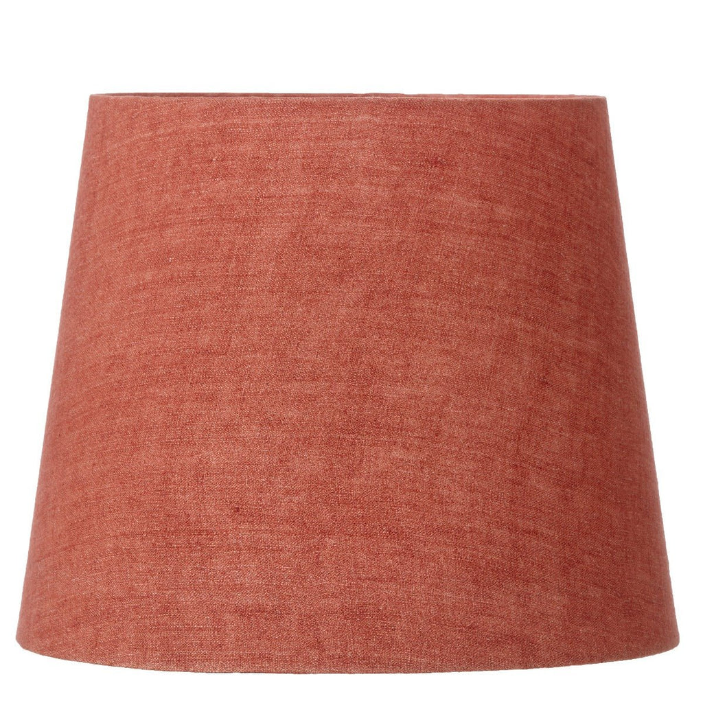 Linen Lampshade Rust Large - RhoolLamp ShadesBungalow DKLinen Lampshade Rust Large