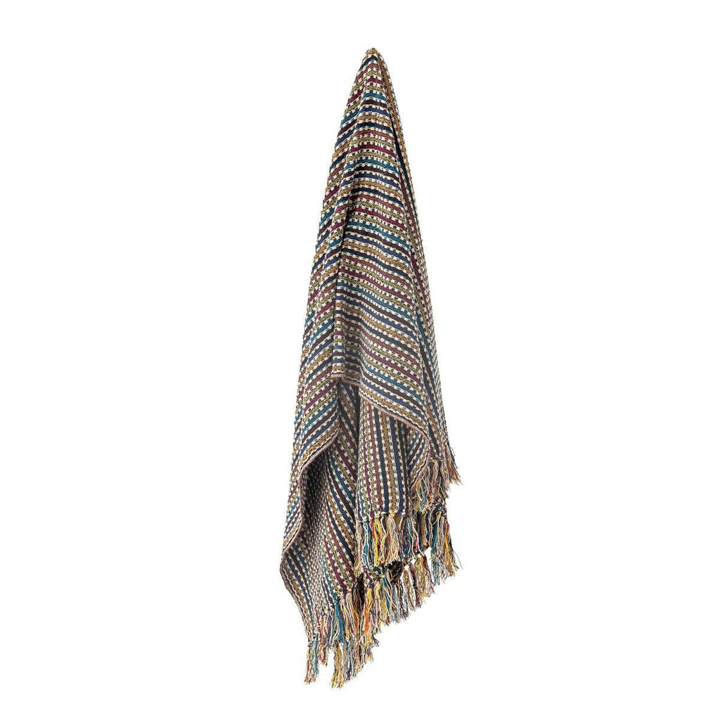 Multicoloured Stripe Throw - RhoolThrowBloomingvilleMulticoloured Stripe Throw