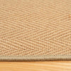 Natural Border Herringbone Jute Rug - RhoolJute RugRhoolNatural Border Herringbone Jute Rug