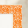 Orange and White Patterned Photo Frame - RhoolPhoto FrameRhoolOrange and White Patterned Photo Frame