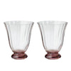 Pair Mouthblown Water Glass - Blush - RhoolWater GlassBungalow DKPair Mouthblown Water Glass - Blush