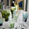 Pair Mouthblown Water Glass - Seaweed - RhoolWater GlassBungalow DKPair Mouthblown Water Glass - Seaweed