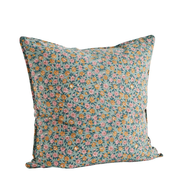 Patterned Cotton Cushion Cover - RhoolCushionMadam StoltzPatterned Cotton Cushion Cover