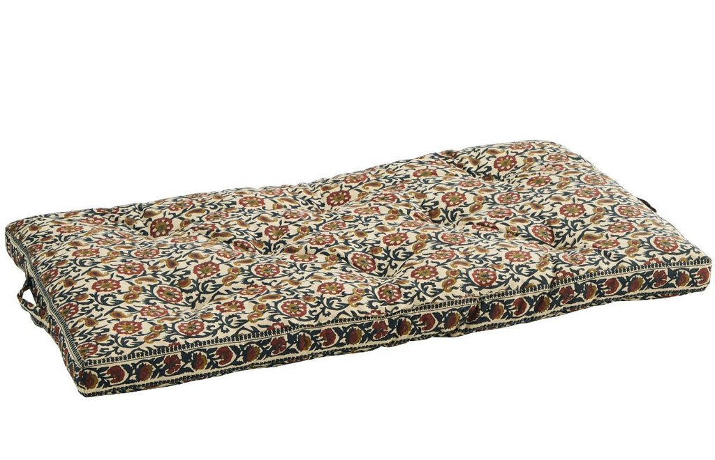 Patterned Cotton Mattress/Chair Cushion - RhoolMattress/CushionMadam StoltzPatterned Cotton Mattress/Chair Cushion