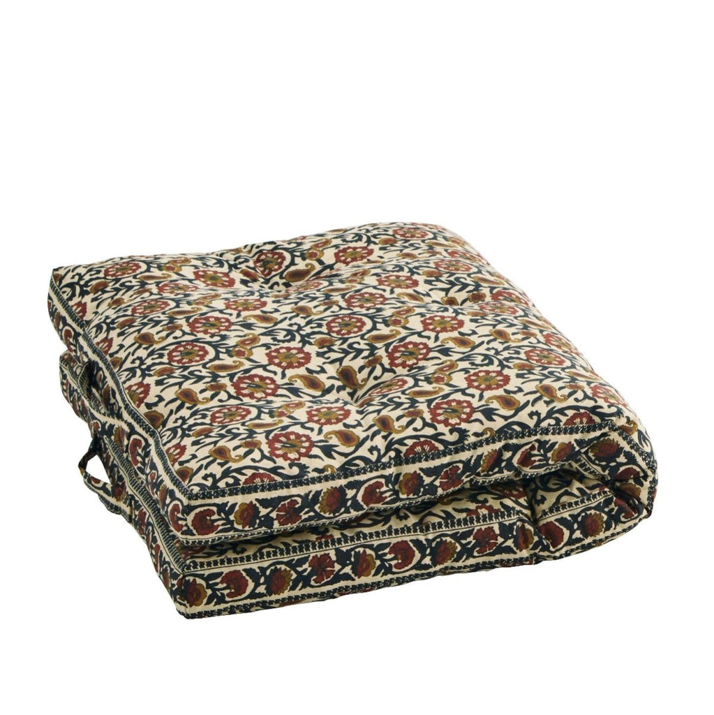 Patterned Cotton Mattress/Chair Cushion - RhoolMattress/CushionMadam StoltzPatterned Cotton Mattress/Chair Cushion