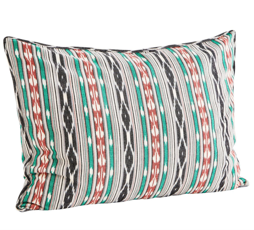 Patterned Rectangular Cushion Cover - Ikat - RhoolCushionMadam StoltzPatterned Rectangular Cushion Cover - Ikat