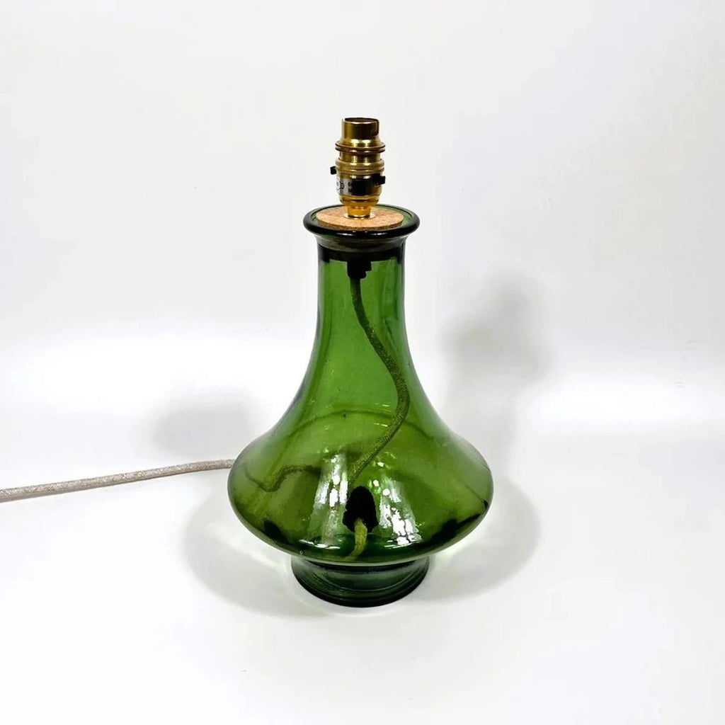 Recycled Green Glass Lamp - Tajine - RhoolLampsJarapaRecycled Green Glass Lamp - Tajine