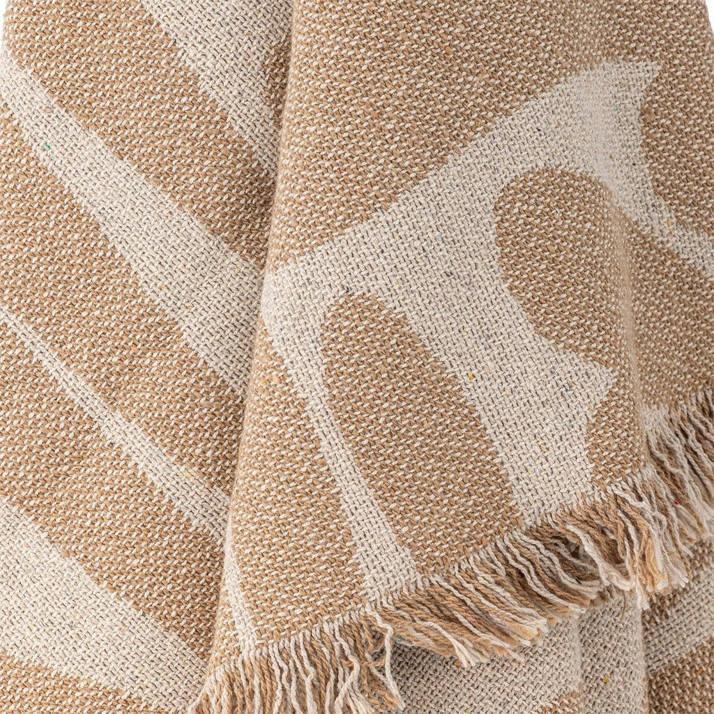 Recycled Soft Cotton Throw - Fawn - RhoolThrowBloomingvilleRecycled Soft Cotton Throw - Fawn