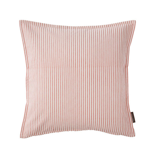Red Striped Cushion Cover - RhoolCushionBungalow DKRed Striped Cushion Cover