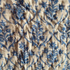 Reversible Block Print Cotton Quilt - Blue/White - RhoolQuiltBlock Print QuiltReversible Block Print Cotton Quilt - Blue/White