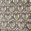 Reversible Block Print Cotton Quilt - Purple, Mustard, Green - RhoolQuiltBlock Print QuiltReversible Block Print Cotton Quilt - Purple, Mustard, Green