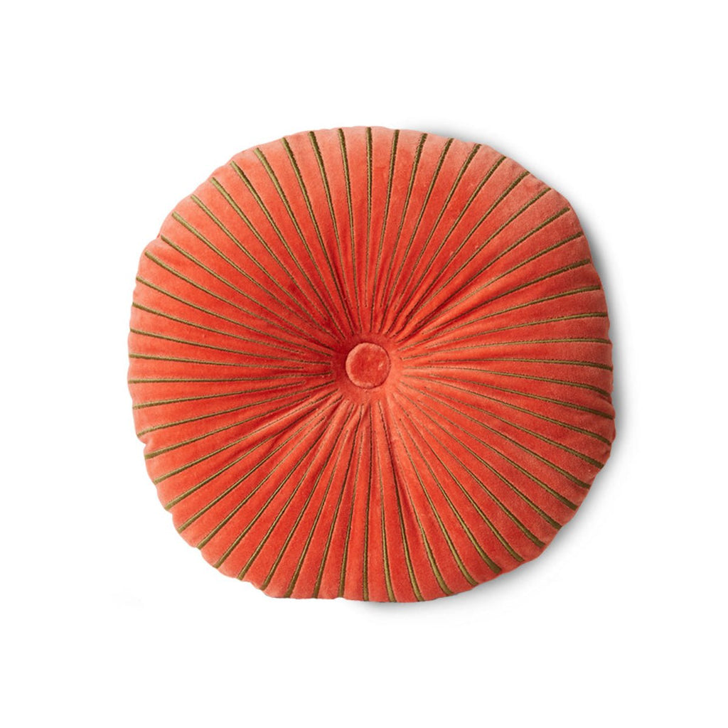 Round Ripple Buttoned Cushion - Large - RhoolCushionHKLivingRound Ripple Buttoned Cushion - Large