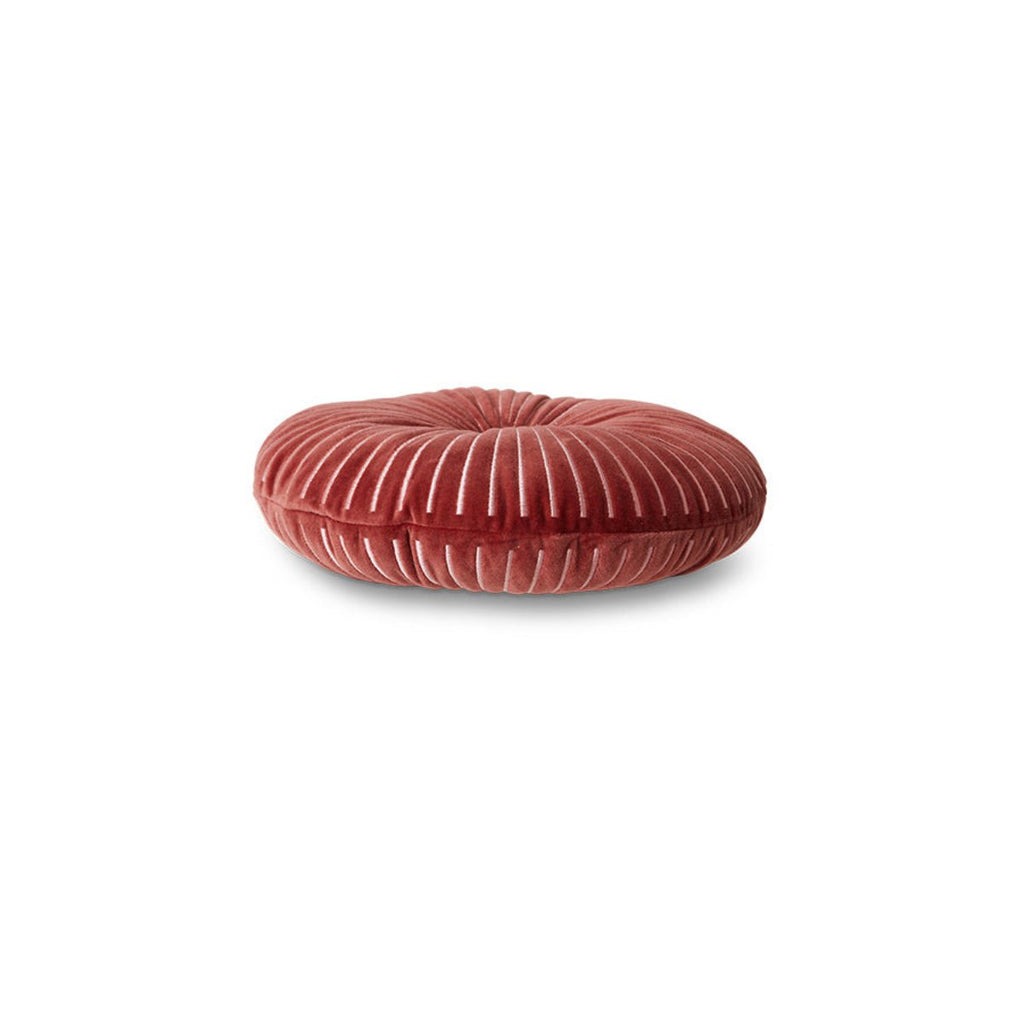 Round Ripple Buttoned Cushion - RhoolCushionHKLivingRound Ripple Buttoned Cushion