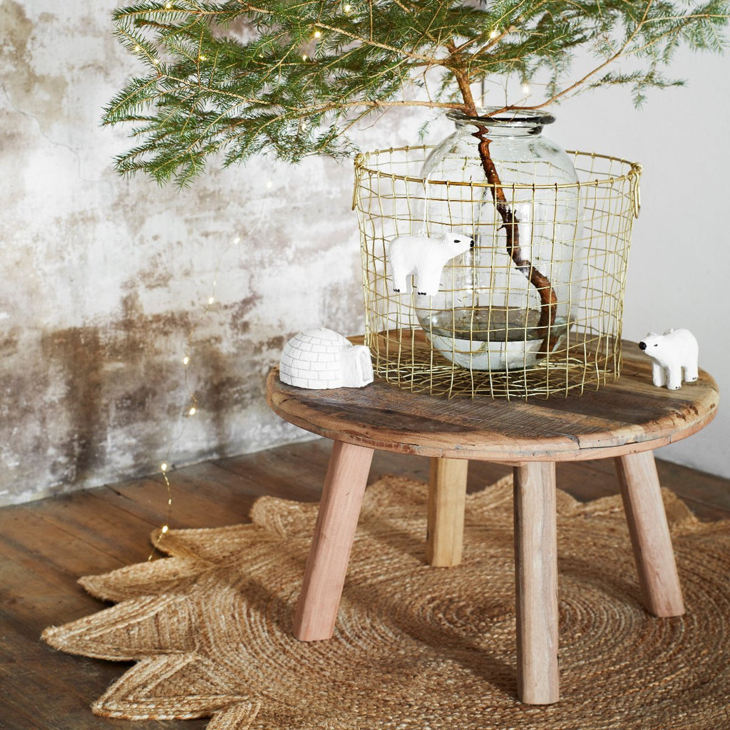 Rustic Wooden Coffee Table - RhoolCoffee TableMadam StoltzRustic Wooden Coffee Table