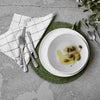 Set of Four Round Woven Placemats Green - RhoolPlacematHouse DoctorSet of Four Round Woven Placemats Green