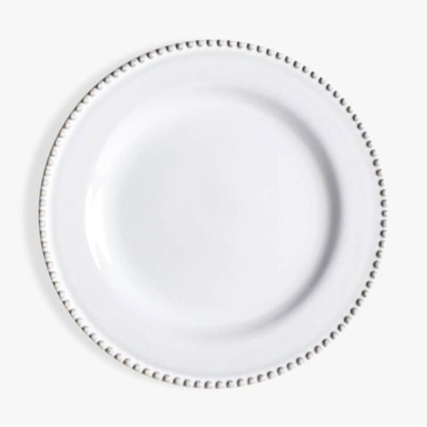 White Bobble Dinner Plate 27cm - RhoolTablewareRhoolWhite Bobble Dinner Plate 27cm