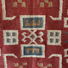 Wool and Jute Rectangular Kilim Rug - RhoolRugKilimWool and Jute Rectangular Kilim Rug