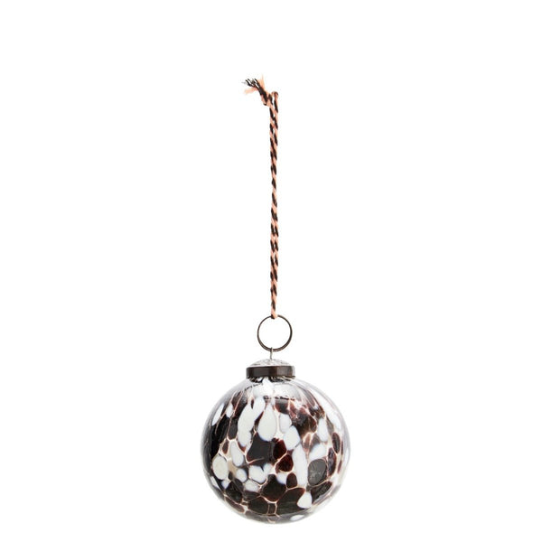 Glass Christmas Tree Bauble - Dotty - RhoolBaubleMadam StoltzGlass Christmas Tree Bauble - Dotty