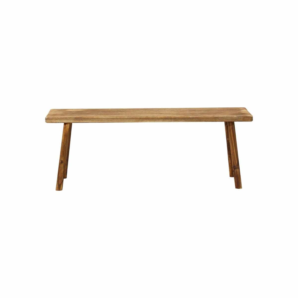 House Doctor Nadi Long Natural Wooden Bench – Rhool